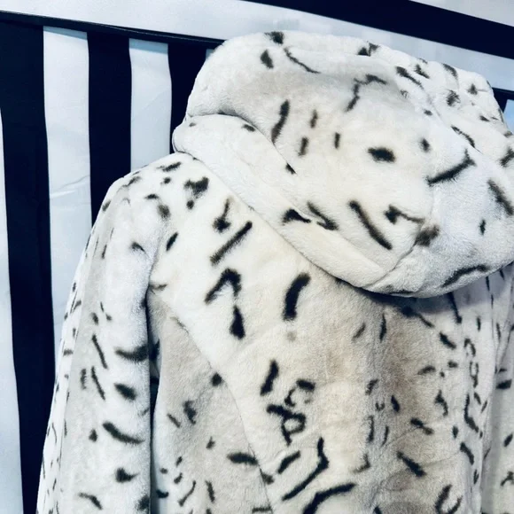 Dennis by Dennis Basso Luxurious Hooded Faux Fur Coat